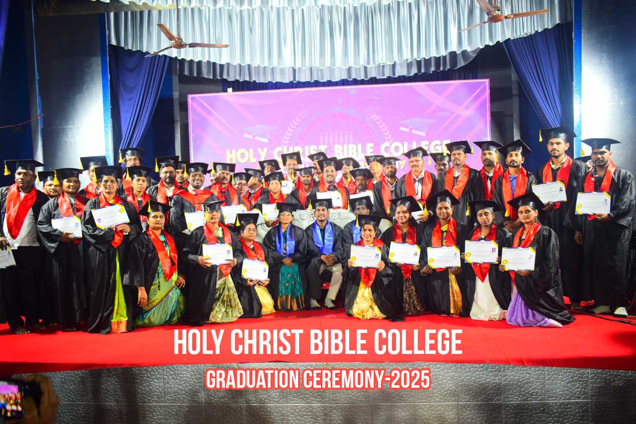 holy christ bible college graduation ceremony 2025